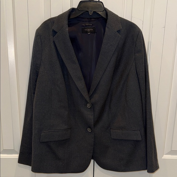 Talbots Jackets & Blazers - Talbots dark blue Single-Breasted Blazer